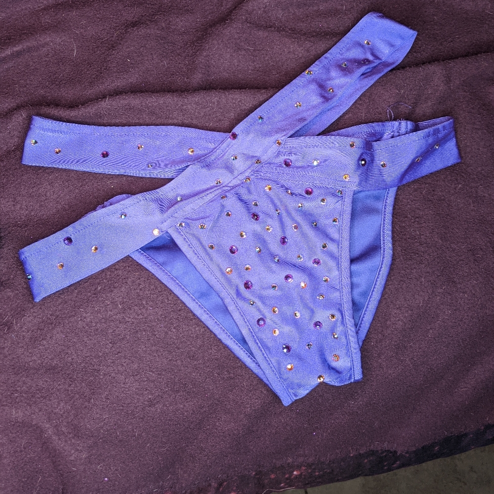 Swarovski stoned rave bottoms